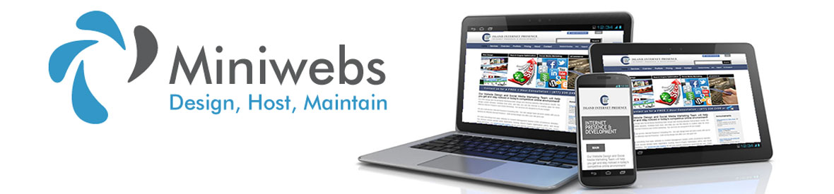 Miniwebs - Website Design, Hosting and Management